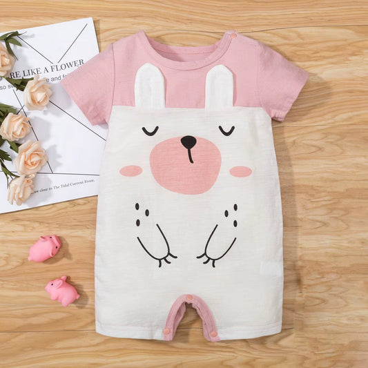 Cozy Character – Thermal Print Romper for Babies & Toddlers