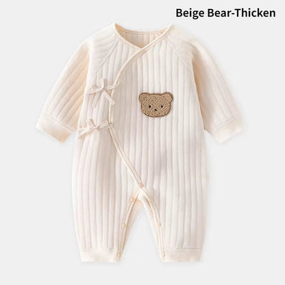 BearHug™ Baby Romper Set – Adorable One-Piece with Matching Hat for Boys & Girls